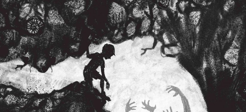 The White Stag and the Black Rider of Eggardon