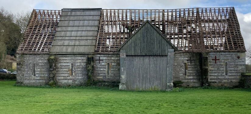 Emergency Works at Winterborne Clenston Barn